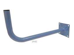 Крепеж антенный к стене 50см d32 серый