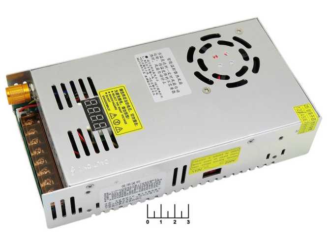 Блок питания 0-120V 4A регулируемый (с кулером)