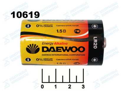 Батарейка D-1.5V Daewoo Energy Alkaline LR20