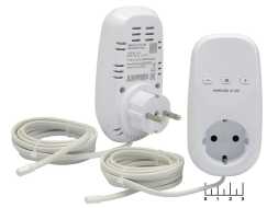 Терморегулятор (0...+30C) с выносным датчиком 2м Werlok pt red (розеточный)