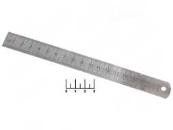 Линейка металлическая 15см