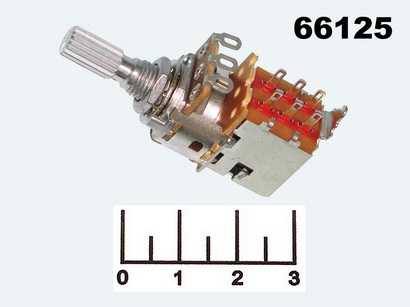 Резистор переменный 500 кОм RV16BF-10-20K-A500K с выкл(+50)