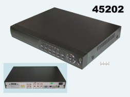 Видеорегистратор 4 канала DVR-401L + мышь + ПДУ