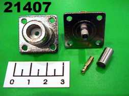 Разъем N гнездо обжимной RG-58 под 4 винта (N-BJ1-C58)