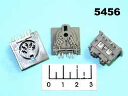 Разъем DIN 5pin гнездо на плату