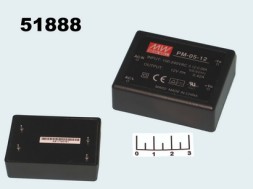 Блок питания 12V 0.42A PM-05-12