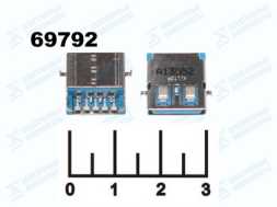 Разъем USB 3.0 гнездо на плату (A13052)