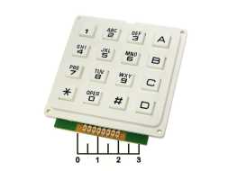 Клавиатура 16 кнопок AK-1604-A-WWB