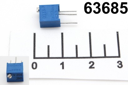 Резистор подстроечный 200 кОм 3266W-204 (+117)