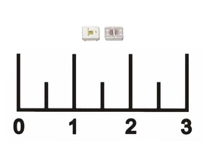 Светодиод LED 2.4W 3V 220lm 3535 SMD