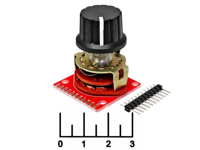 Радиоконструктор Arduino галетного переключателя (10П1Н)