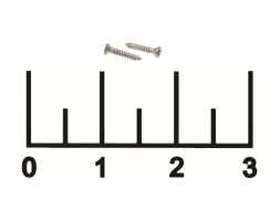 Саморез 1*6мм (1 штука)