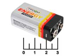 Батарейка 6F22-9V Трофи Energy Alkaline 6LR61
