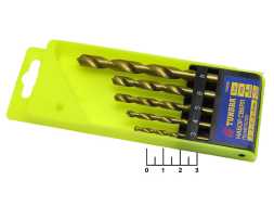 Набор сверл по металлу HSS Tundra (5 штук) (1119696)