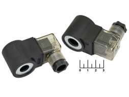 Соленоид ~220V 19W + разъем IP65 d-13/13