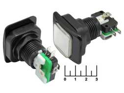 Кнопка для игровых автоматов белая 38*51 RC-1010-W