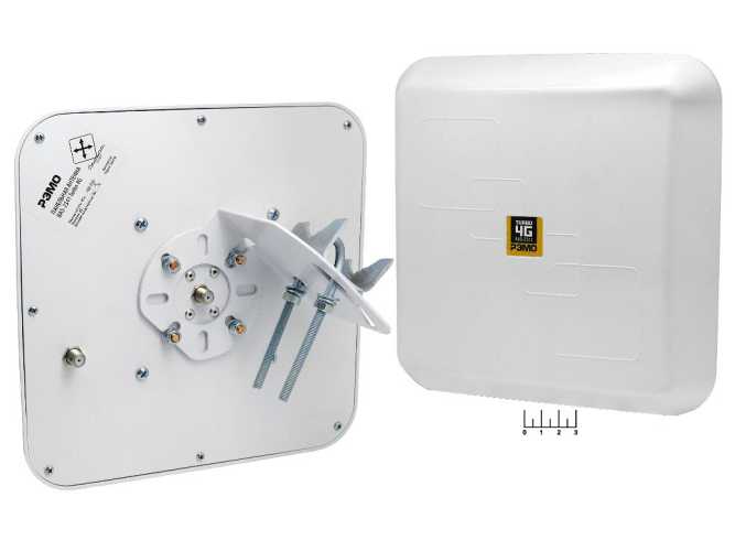 Антенна телефонная наружная 3G/4G Рэмо BAS-2341 Turbo 4G с кабелем 10м