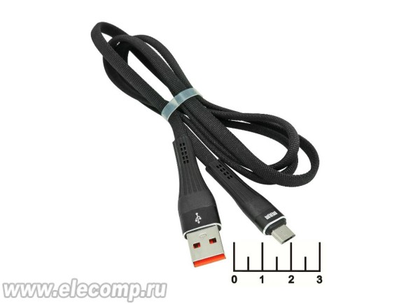 Шнур USB-micro USB 5pin 1м MRM RM-30M черный