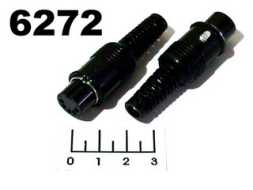 Разъем DIN 5pin 3 контакта гнездо на кабель