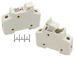 Держатель вставки плавкой ВП 10*38 RT18-32 на DIN-рейку