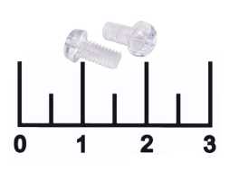 Винт 4*8мм PF4-8T (пласт)