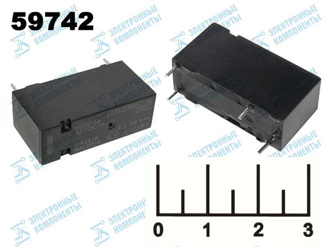 Реле =12V 8A/250V G6RN-1A OMR