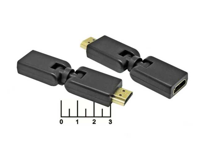 Переходник HDMI штекер/HDMI гнездо Орбита OT-AVW30