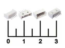 Разъем 5pin штекер mini на плату шаг 1.25мм