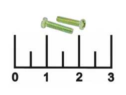 Винт М2.5*10мм (1 штука)