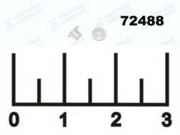 Втулка для стекла очков 1.4*3мм (1 штука)