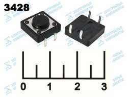 Кнопка тактовая 12*12*5 KAN1211-0501B