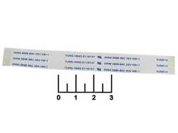 Шлейф 100*12 24pin шаг 0.5мм