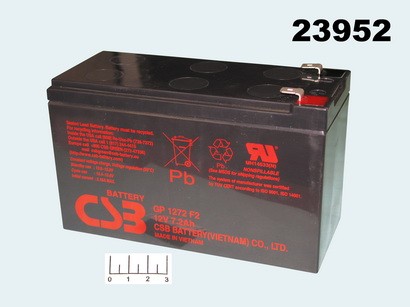 Аккумулятор 12V 7.2A GP1272F2