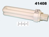 Лампа люминесцентная 18W G24D-2 830 3000К белый теплый Osram 2 контакта