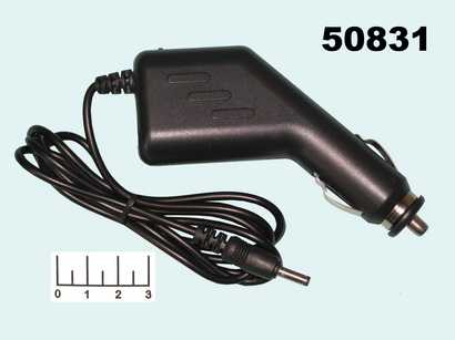 Автомобильное зарядное устройство 5V 2A (3.5*1.4) 1м