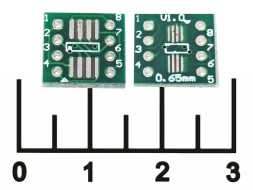Переходник DIP8-SOP8/SSOP8 №223 (SOIC-8/DIP-8)