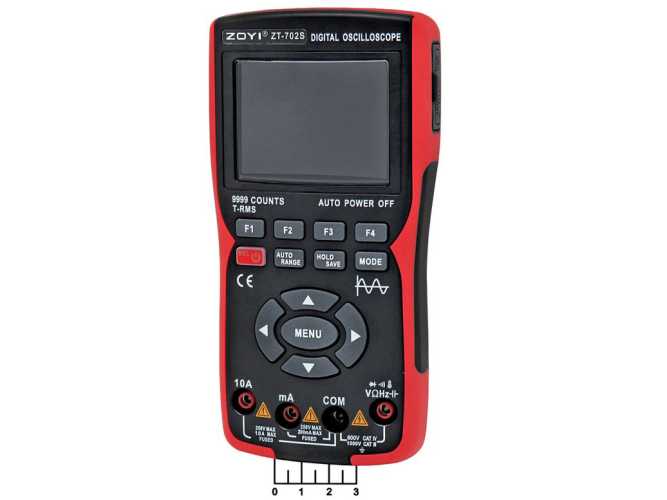 Осциллограф/мультиметр ZT-702S