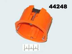 Подрозетник 65/45 пластиковые лапки под гипсокартон ИЭК/GE