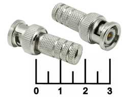 Разъем BNC штекер вкручиваемый RG-58 (4-140) (Twist-On)
