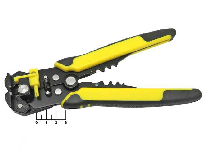 Инструмент для зачистки кабеля (стриппер-кримпер) PT-INK03 Патриот