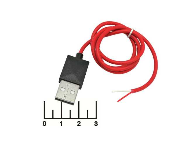 Разъем USB A штекер на проводе 0.5м