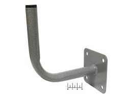 Крепеж антенный к стене 14.5см серый