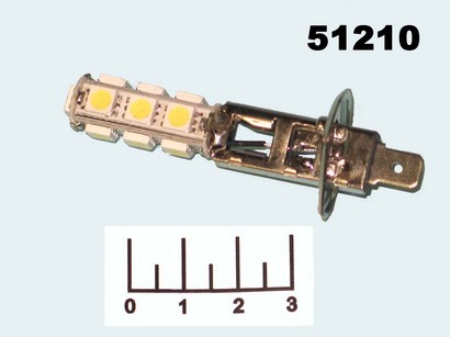 Лампа светодиодная 12V H1 5050 13LED SMD