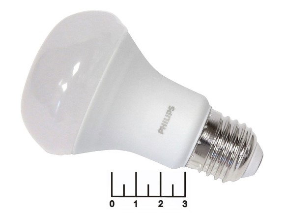 Лампа светодиодная R63 220V 7W E27 4000K белый матовая Philips