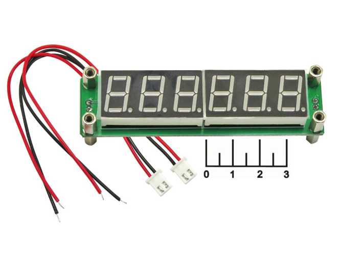 Радиоконструктор измеритель частоты сигнала от 0.1 до 65 МГц XQ0027-03 (синий)