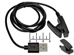 Зарядное устройство USB Garmin Lily Forerunner 230/235/630 (смарт-часы) на прищепке