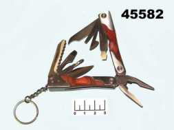 Инструмент складной карманный 8733AAW маленький (Multi Tools)
