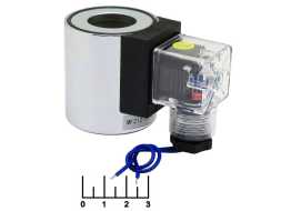 Соленоид =12V 30W (MFZ12-37YC) + разъем d-23/23 с проводом