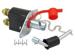 Выключатель массы с ручным управлением 12-24V 50A 1500.3737