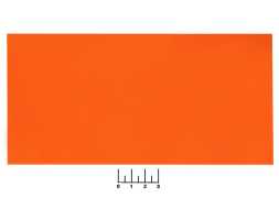 Оргстекло 100*200*2.3мм оранжевое